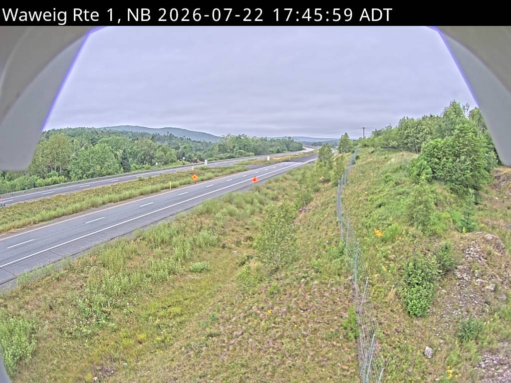 Web Cam image of Waweig (NB Highway 1)