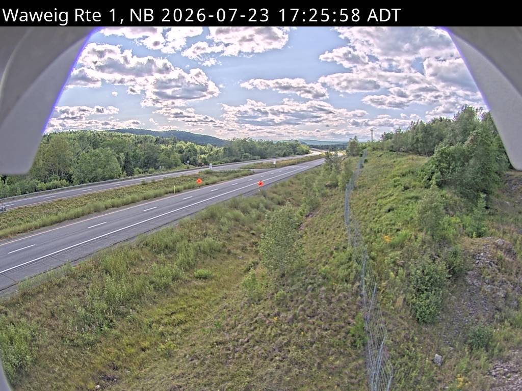 Web Cam image of Waweig (NB Highway 1)