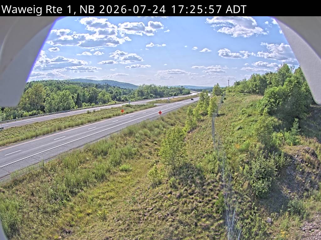 Web Cam image of Waweig (NB Highway 1)