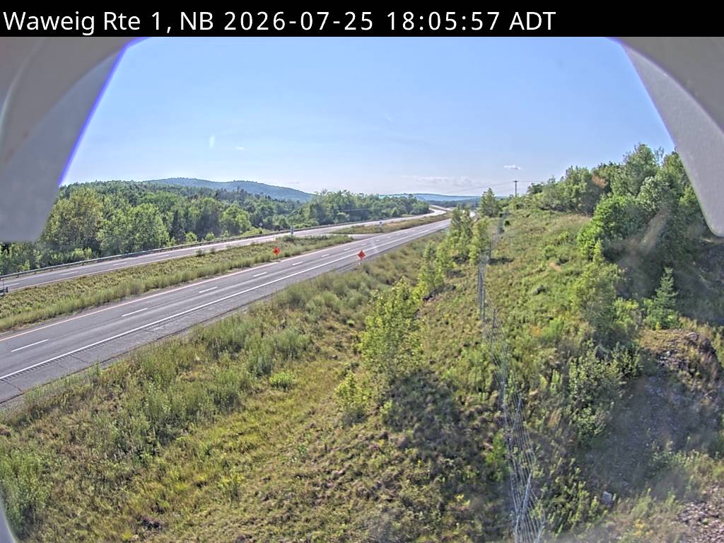 Web Cam image of Waweig (NB Highway 1)