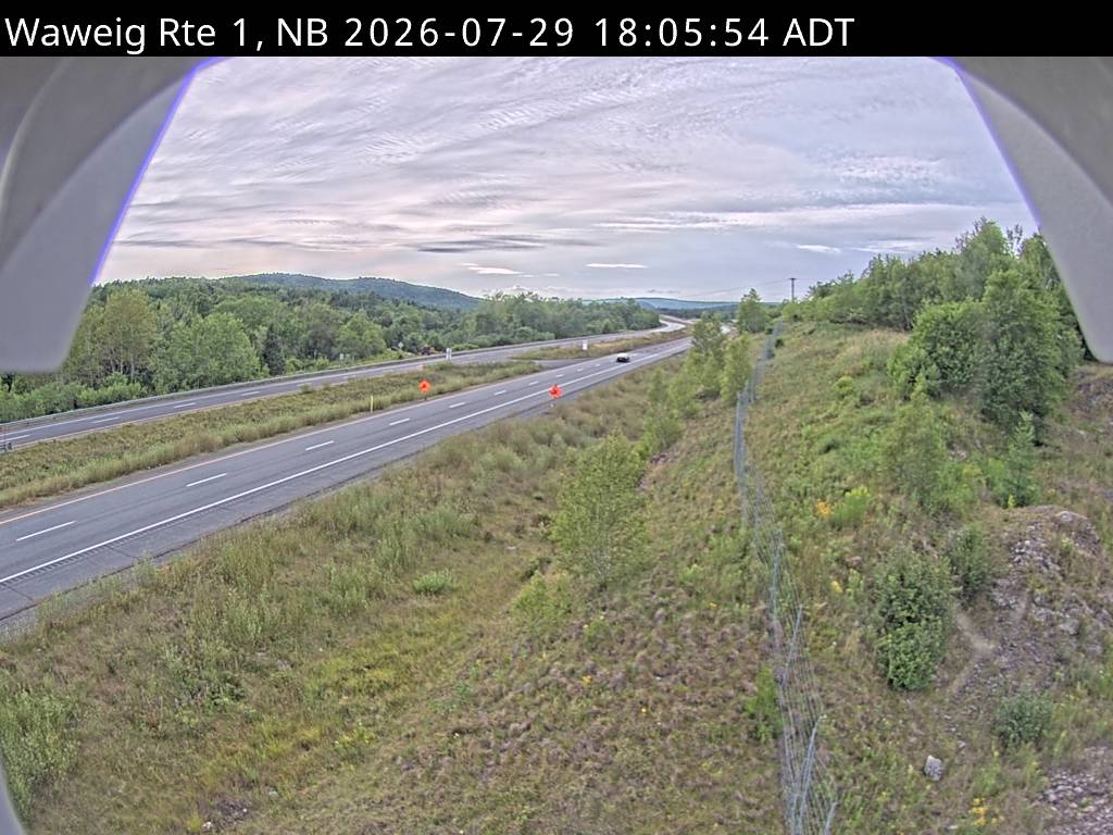 Web Cam image of Waweig (NB Highway 1)