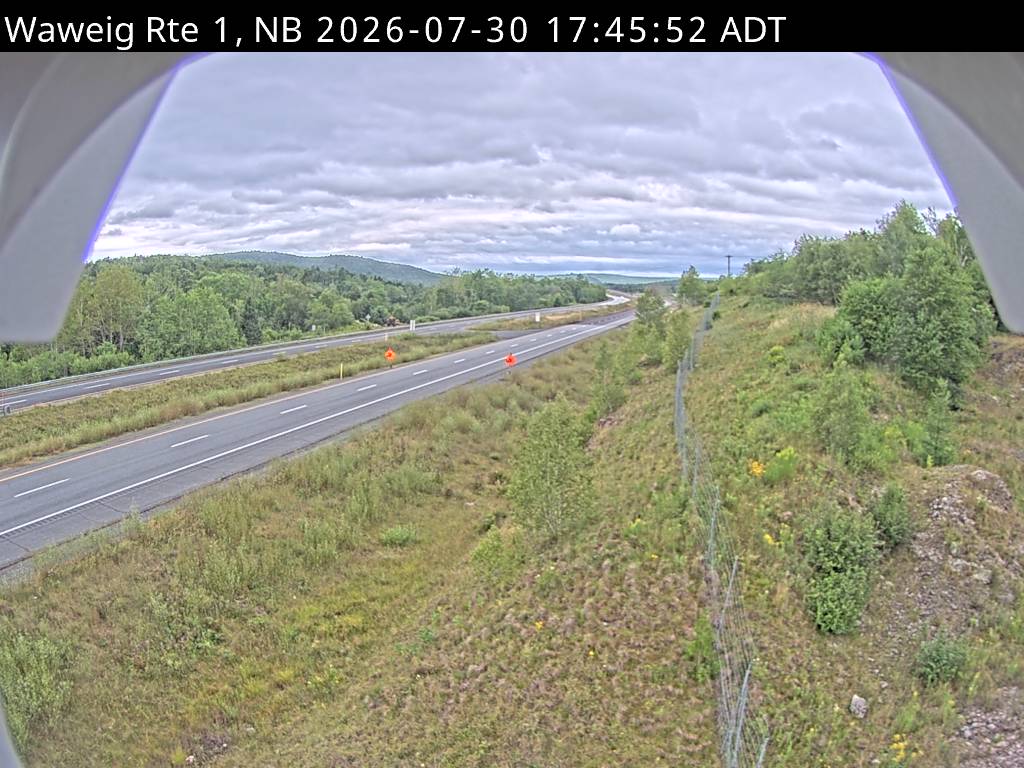 Web Cam image of Waweig (NB Highway 1)