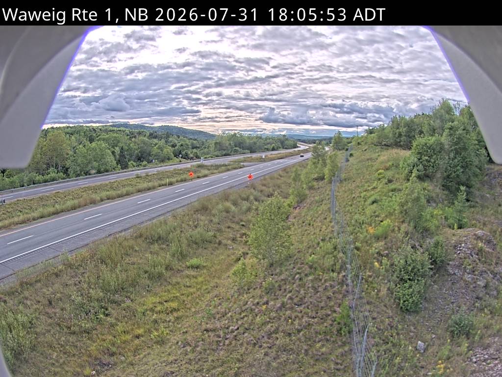 Web Cam image of Waweig (NB Highway 1)