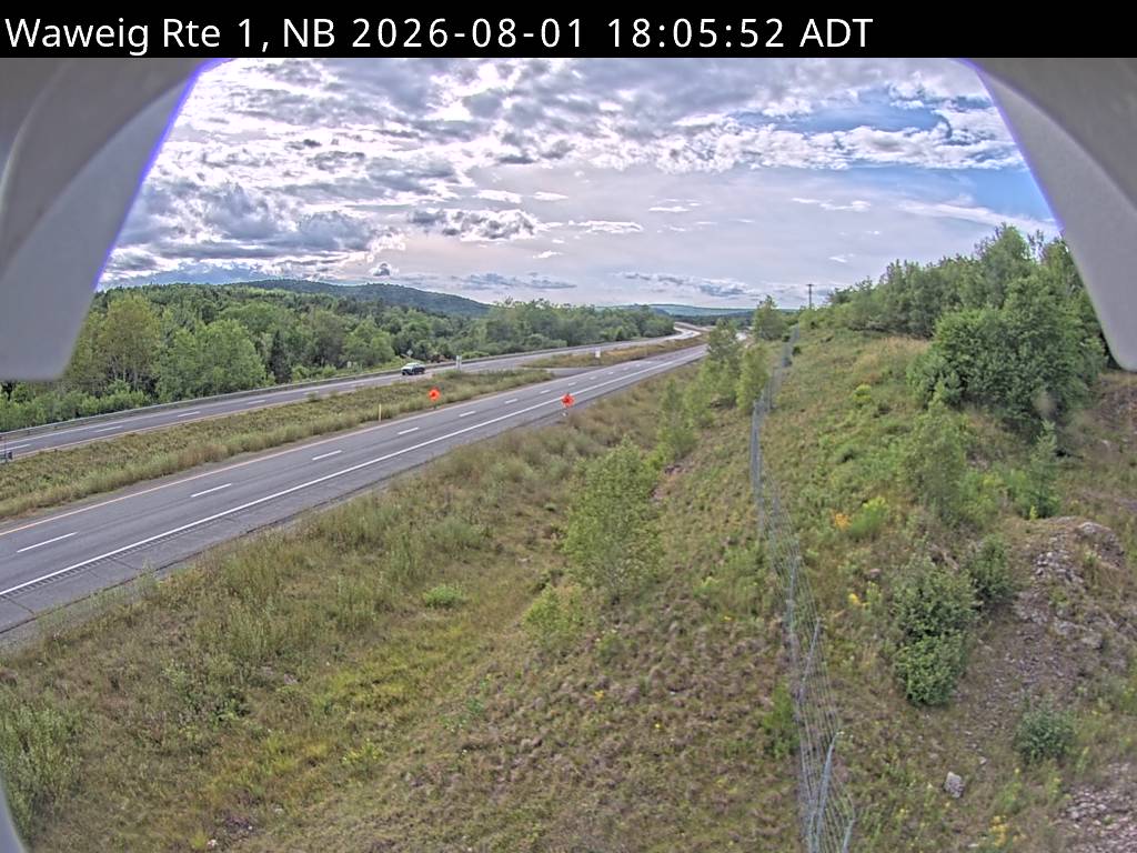 Web Cam image of Waweig (NB Highway 1)