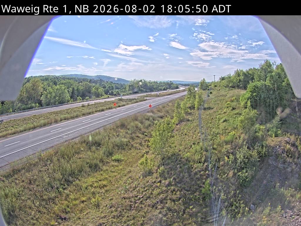 Web Cam image of Waweig (NB Highway 1)