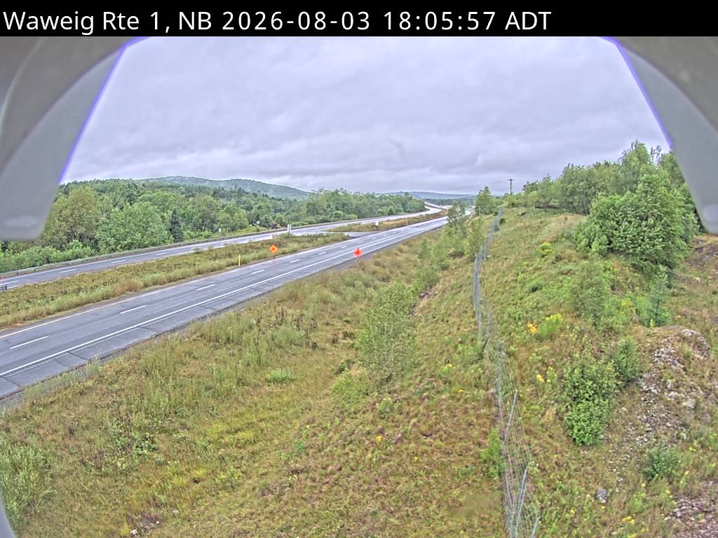 Web Cam image of Waweig (NB Highway 1)
