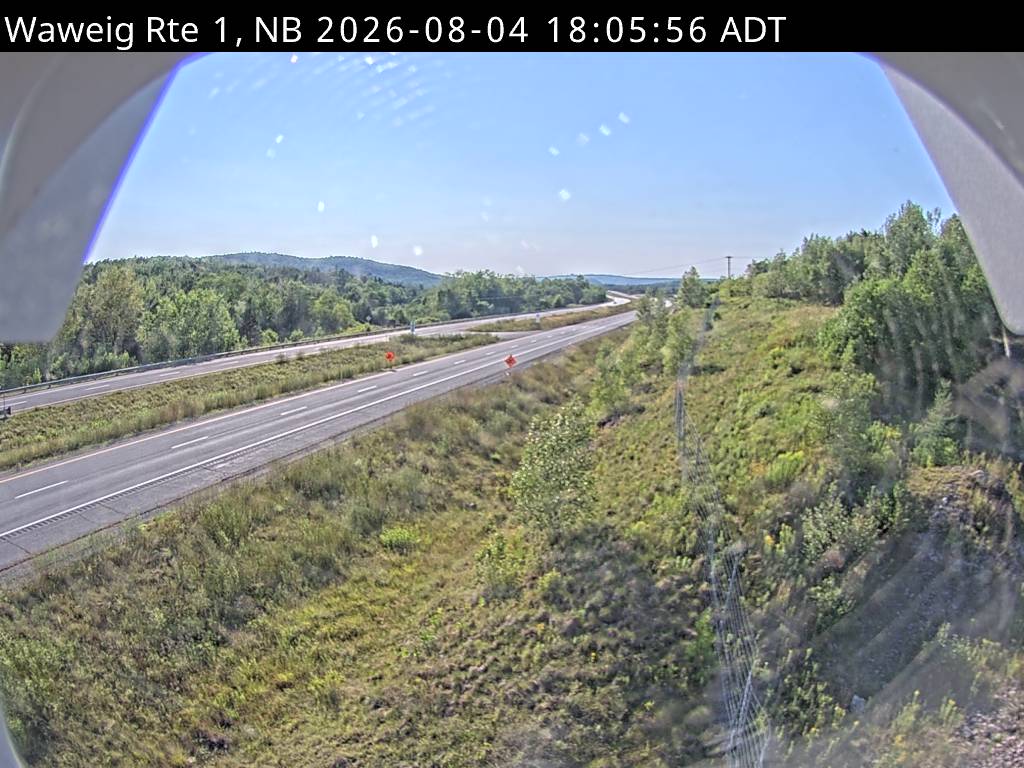 Web Cam image of Waweig (NB Highway 1)