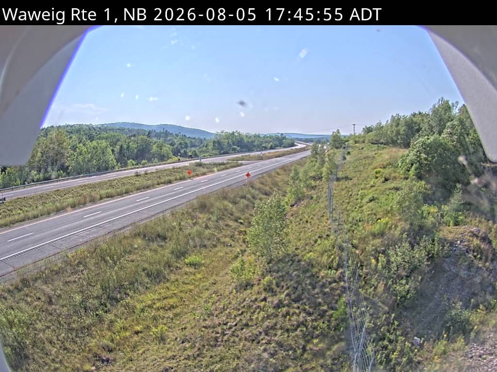 Web Cam image of Waweig (NB Highway 1)
