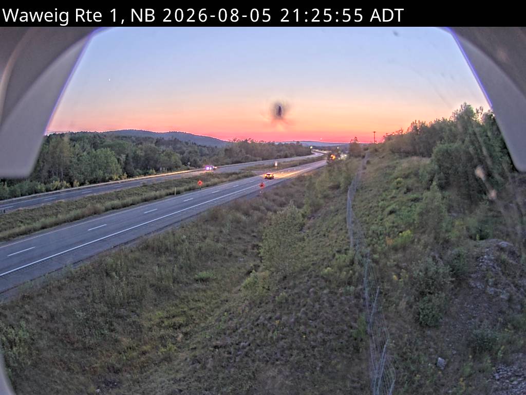 Web Cam image of Waweig (NB Highway 1)