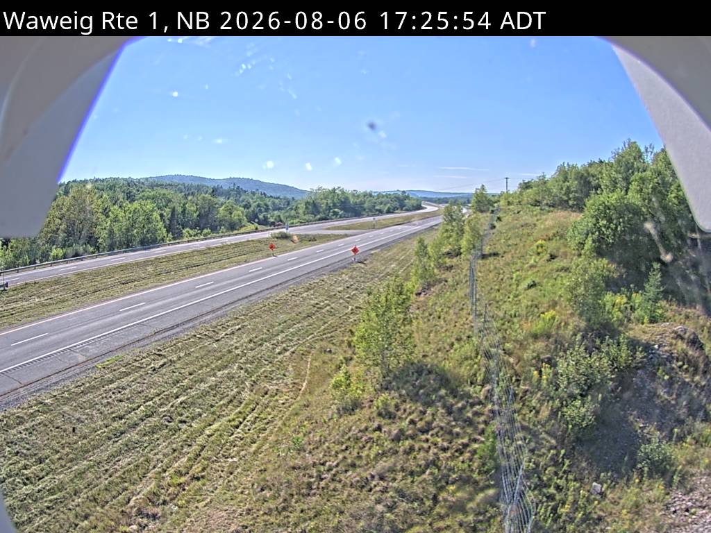Web Cam image of Waweig (NB Highway 1)