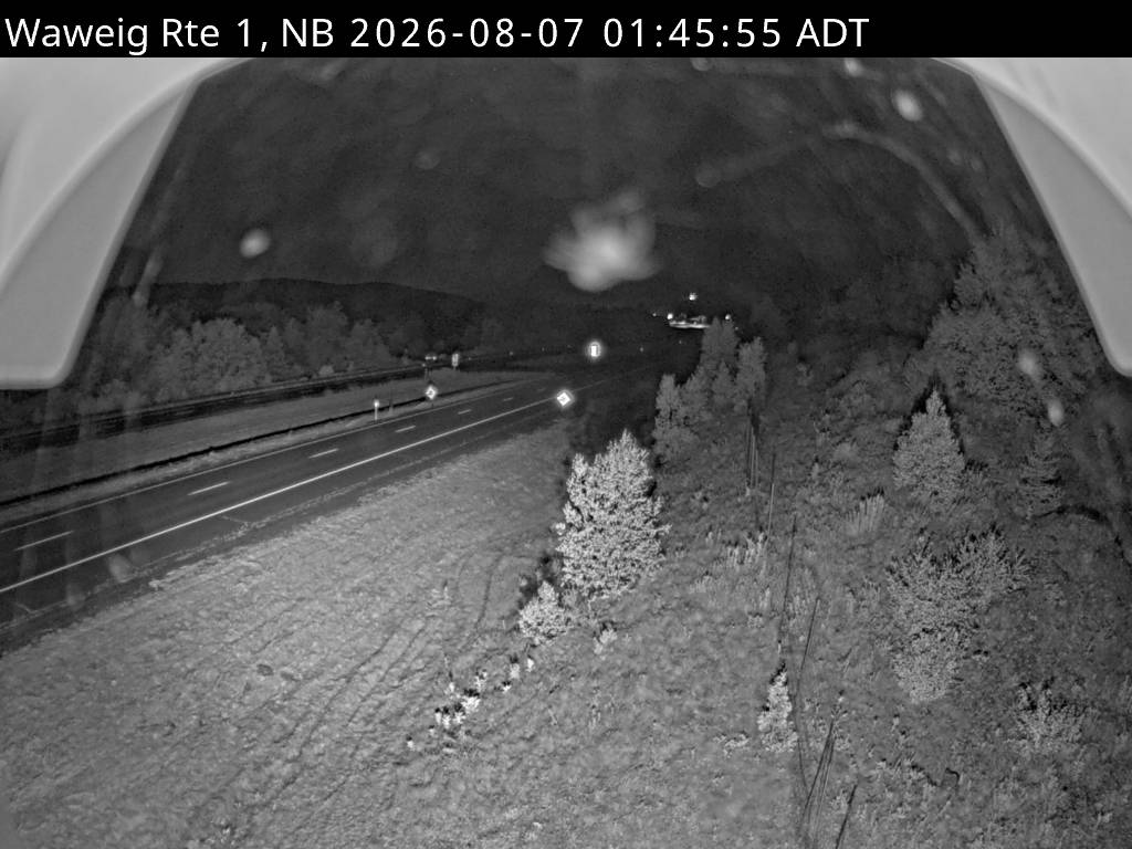 Web Cam image of Waweig (NB Highway 1)