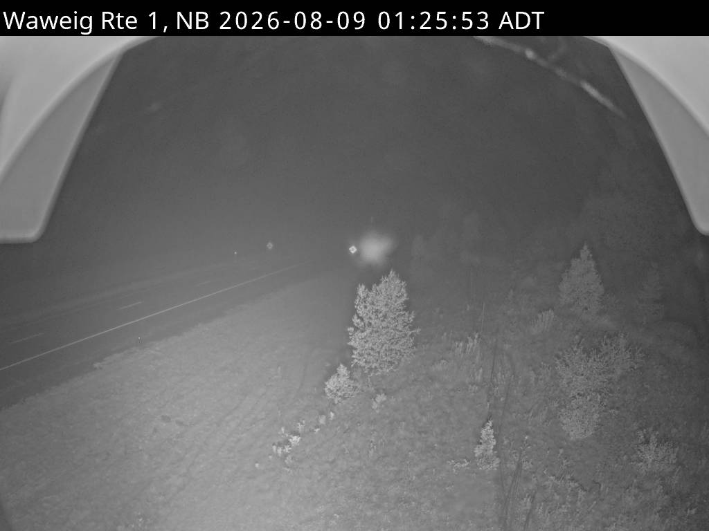 Web Cam image of Waweig (NB Highway 1)