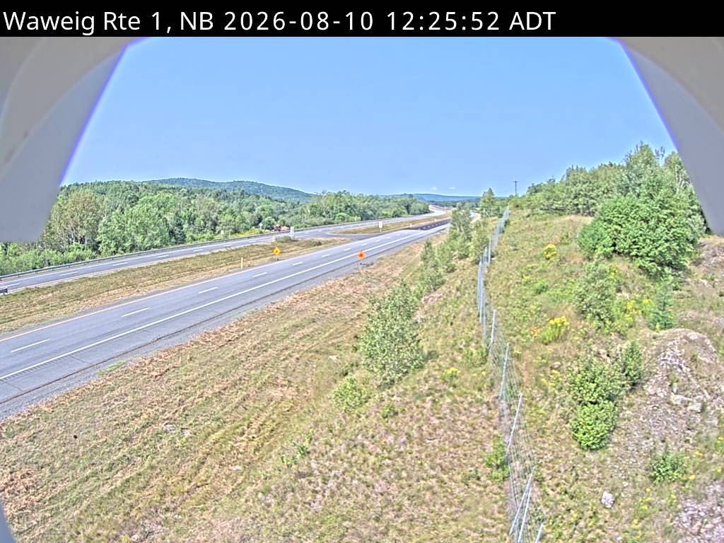 Web Cam image of Waweig (NB Highway 1)