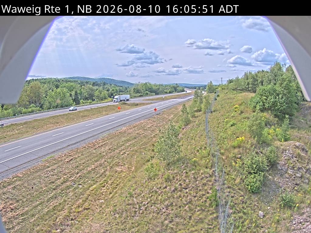 Web Cam image of Waweig (NB Highway 1)