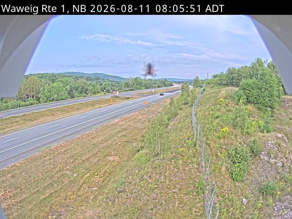 Web Cam image of Waweig (NB Highway 1)