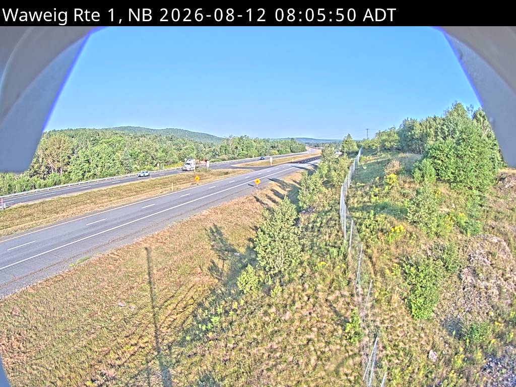Web Cam image of Waweig (NB Highway 1)