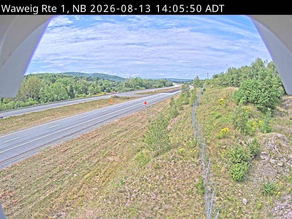 Web Cam image of Waweig (NB Highway 1)