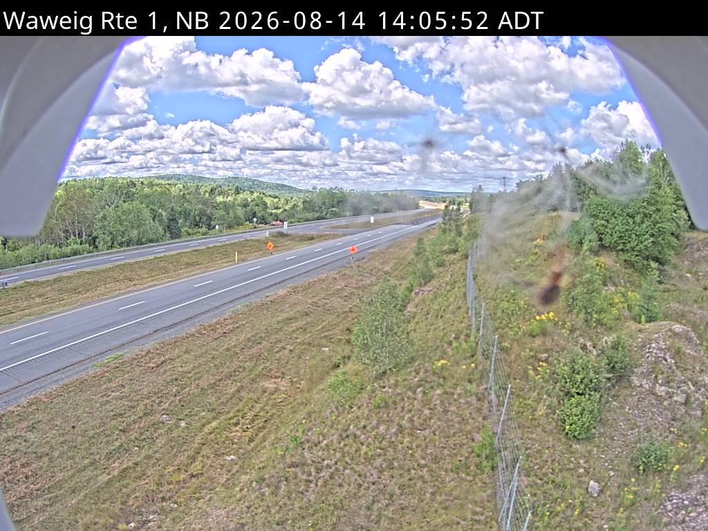Web Cam image of Waweig (NB Highway 1)