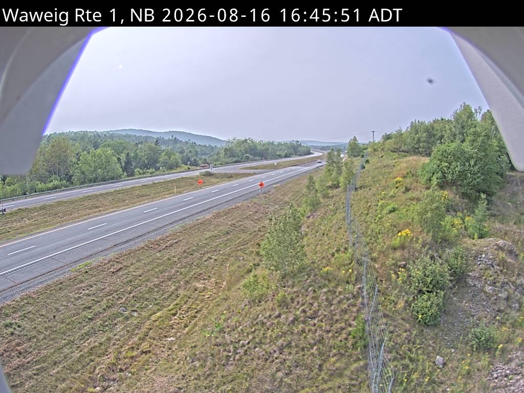 Web Cam image of Waweig (NB Highway 1)