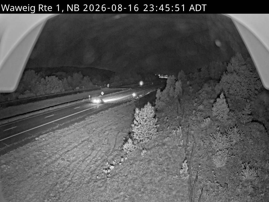 Web Cam image of Waweig (NB Highway 1)