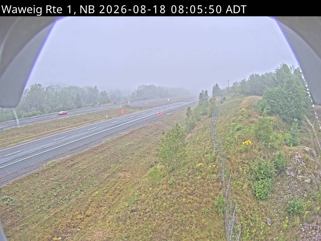 Web Cam image of Waweig (NB Highway 1)