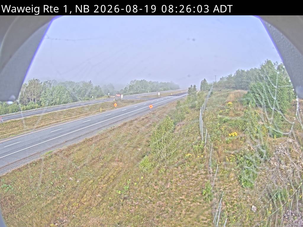 Web Cam image of Waweig (NB Highway 1)