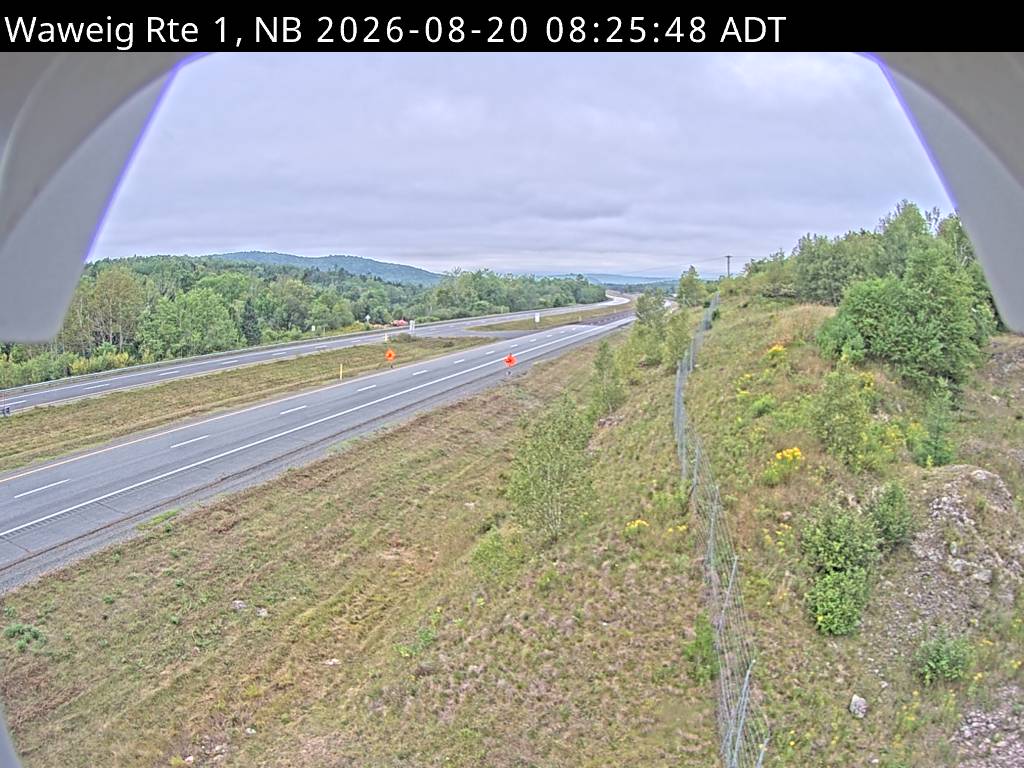Web Cam image of Waweig (NB Highway 1)
