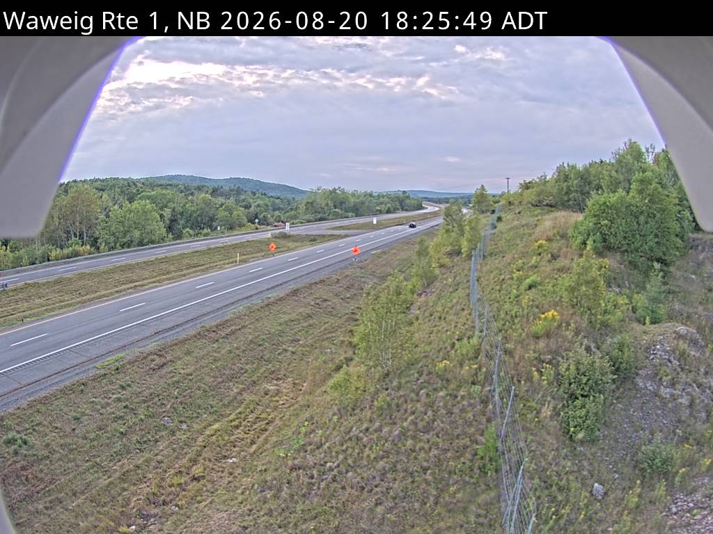 Web Cam image of Waweig (NB Highway 1)