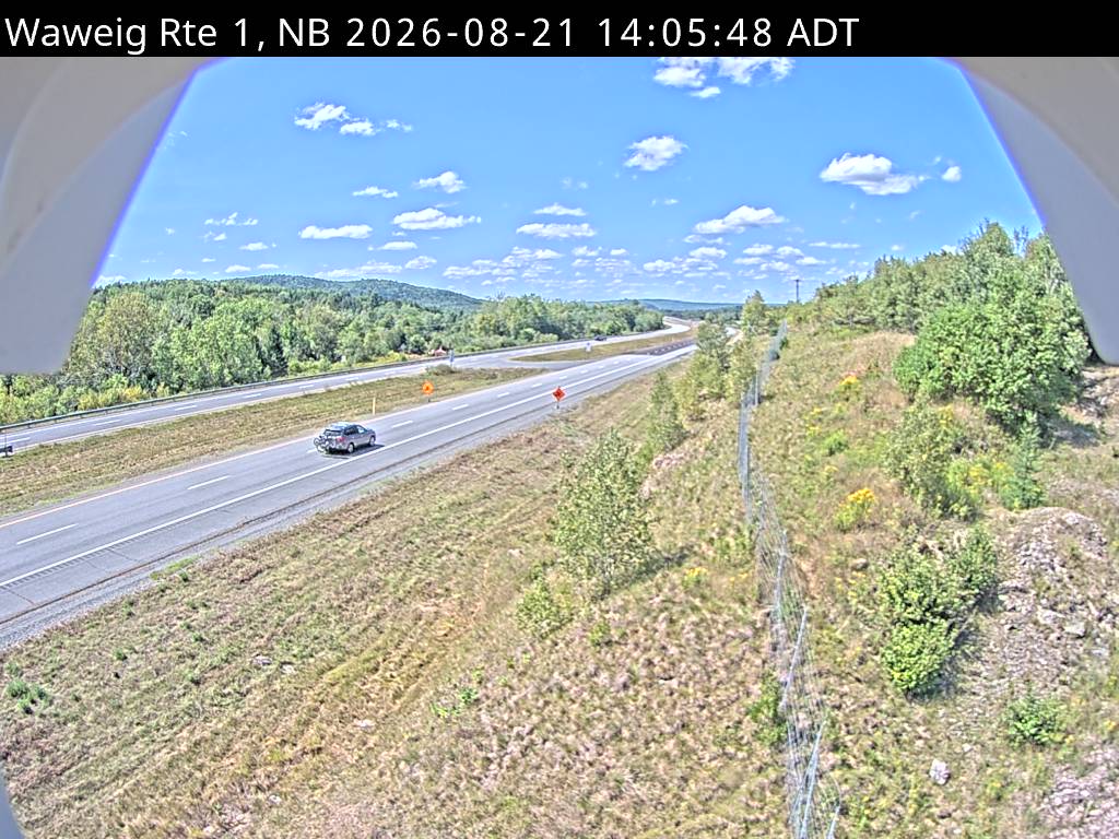 Web Cam image of Waweig (NB Highway 1)