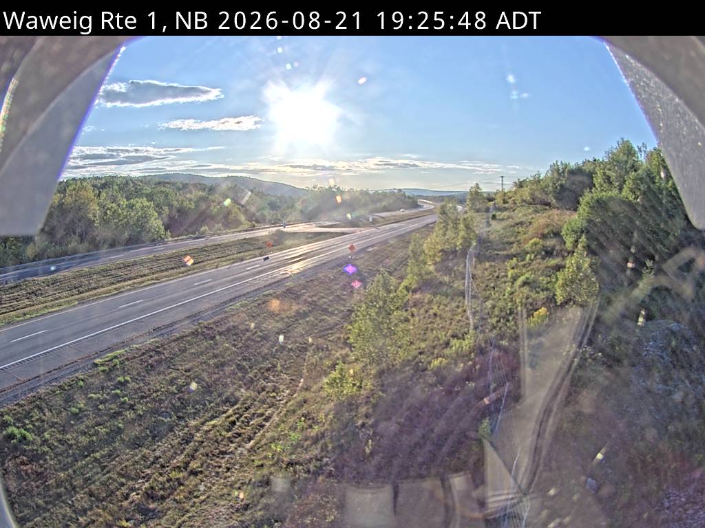 Web Cam image of Waweig (NB Highway 1)