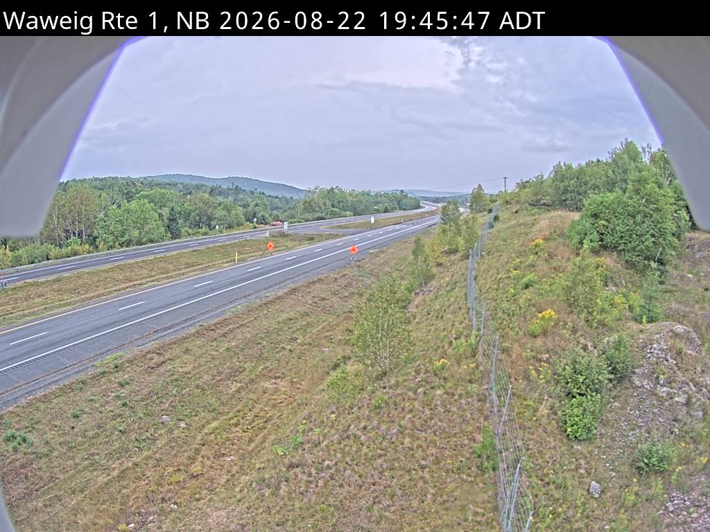Web Cam image of Waweig (NB Highway 1)