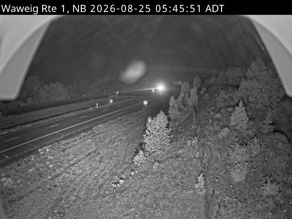 Web Cam image of Waweig (NB Highway 1)