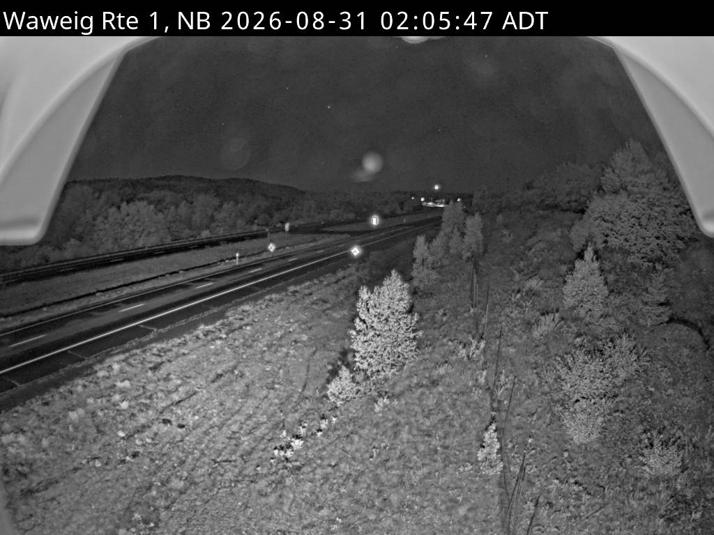 Web Cam image of Waweig (NB Highway 1)