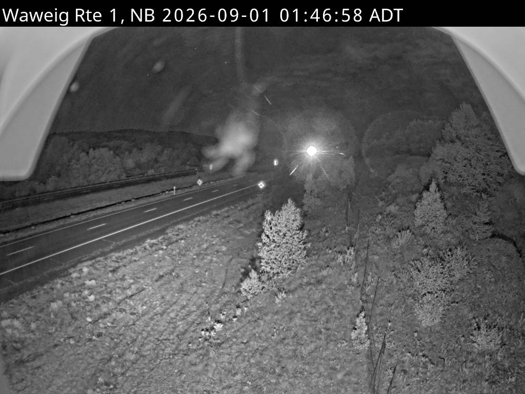 Web Cam image of Waweig (NB Highway 1)