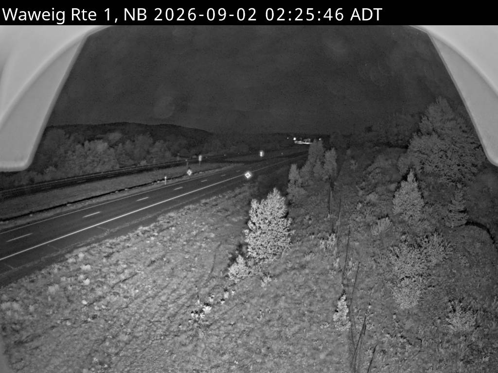 Web Cam image of Waweig (NB Highway 1)
