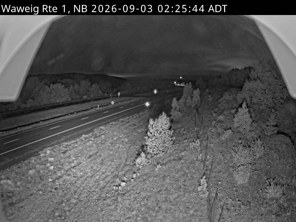 Web Cam image of Waweig (NB Highway 1)