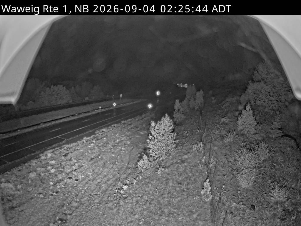 Web Cam image of Waweig (NB Highway 1)