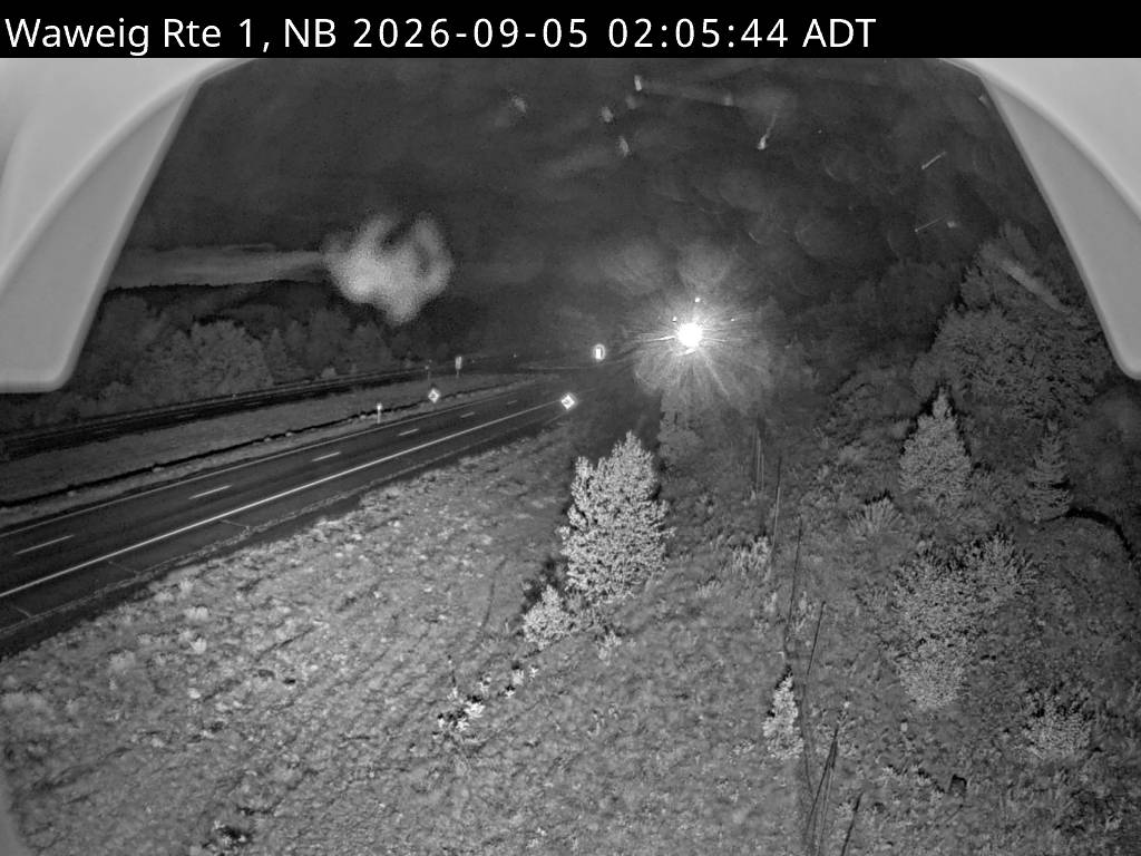 Web Cam image of Waweig (NB Highway 1)