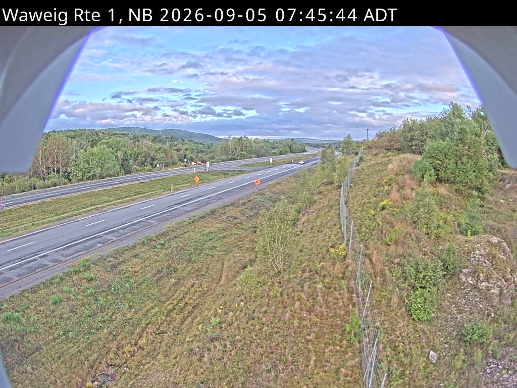 Web Cam image of Waweig (NB Highway 1)