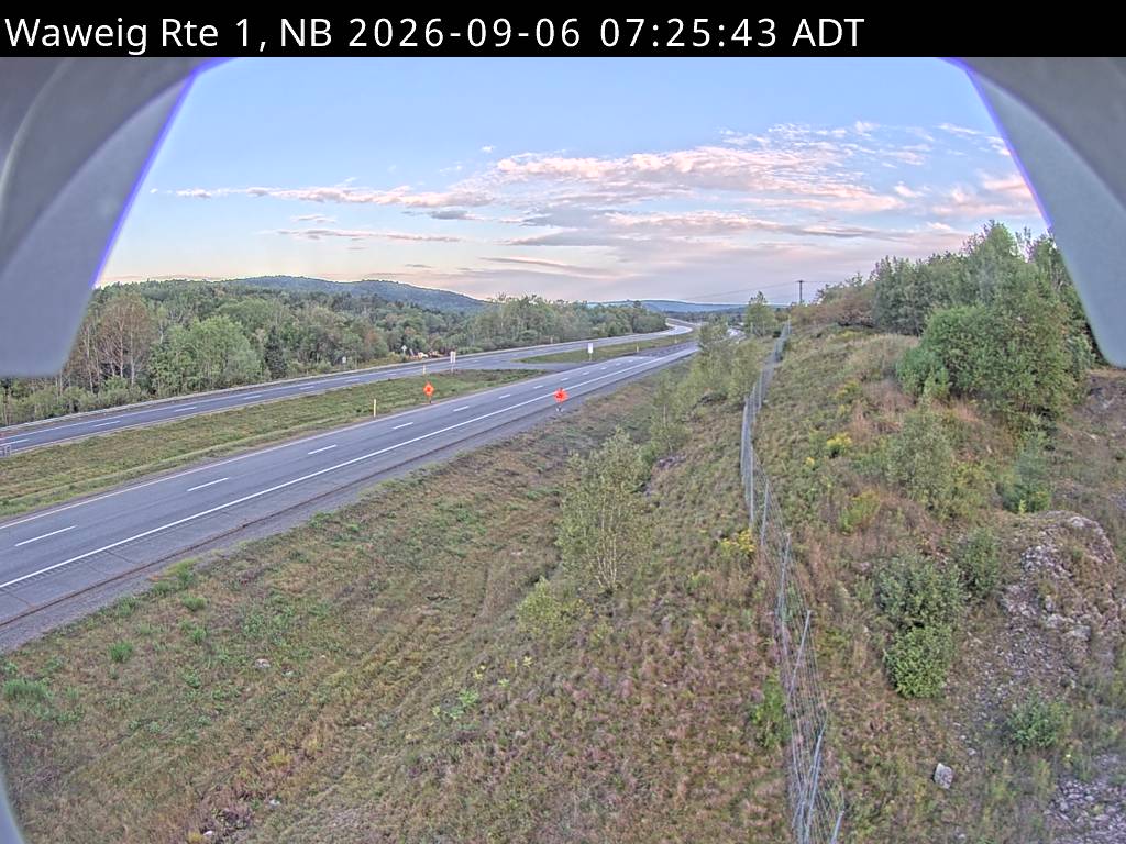 Web Cam image of Waweig (NB Highway 1)