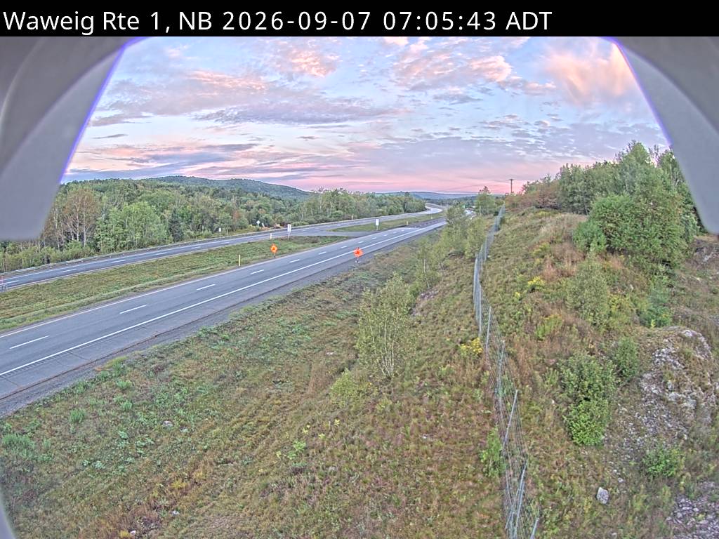 Web Cam image of Waweig (NB Highway 1)