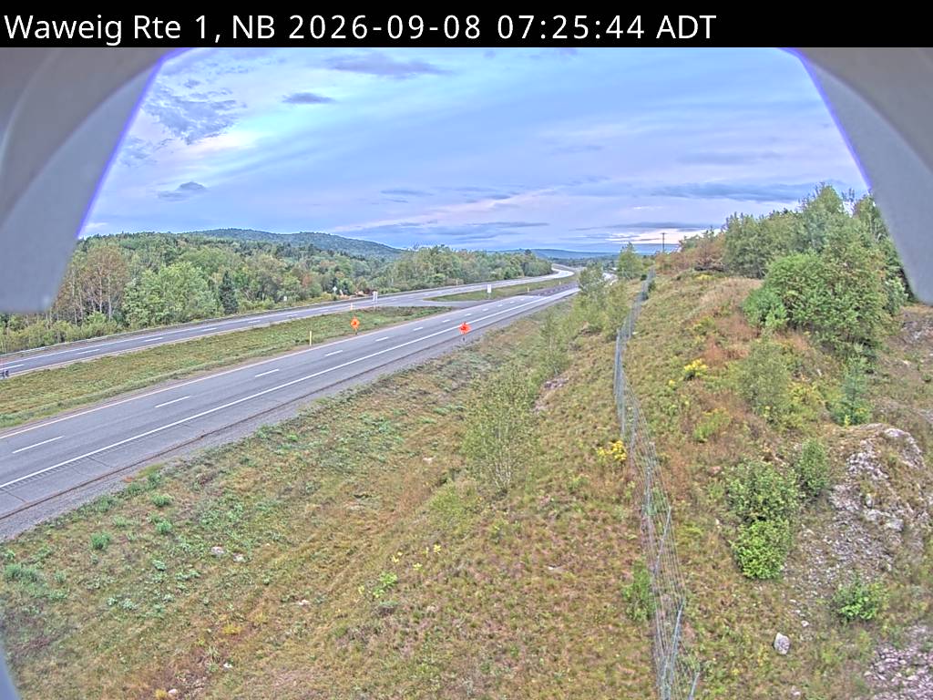 Web Cam image of Waweig (NB Highway 1)