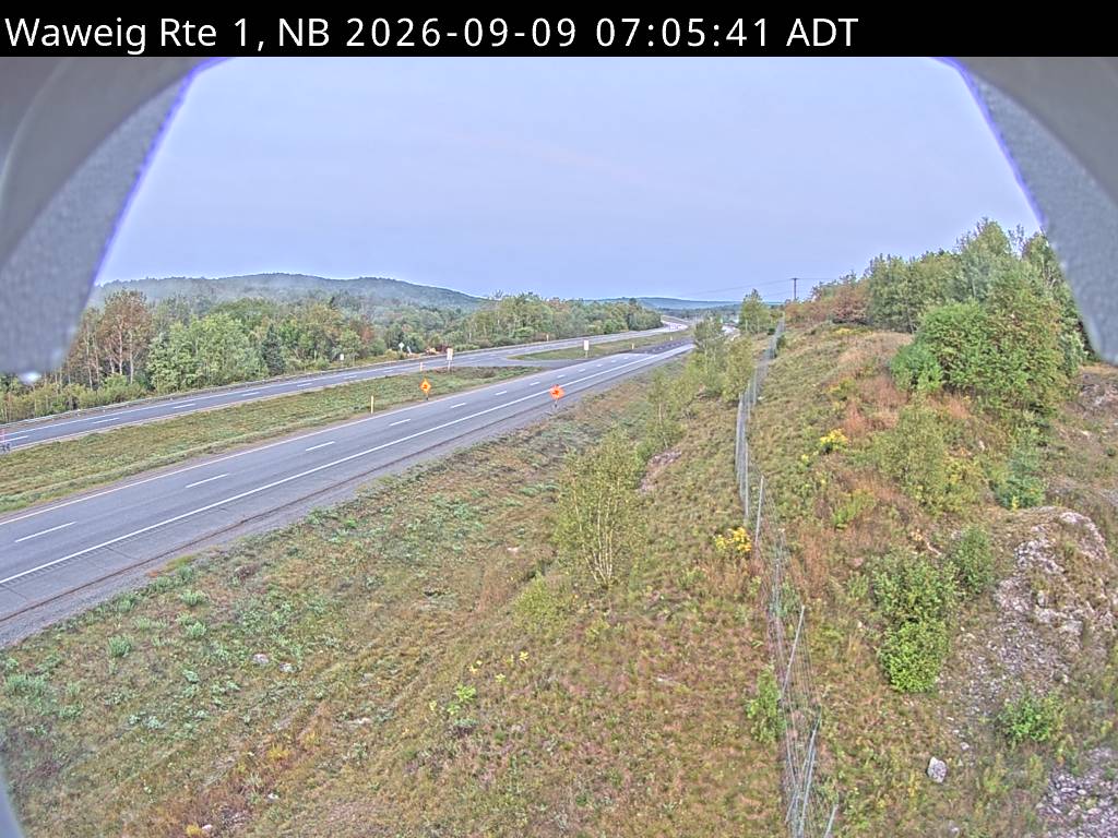 Web Cam image of Waweig (NB Highway 1)