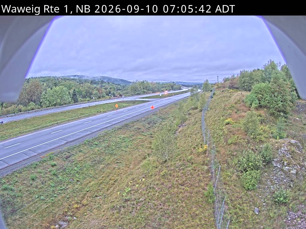 Web Cam image of Waweig (NB Highway 1)