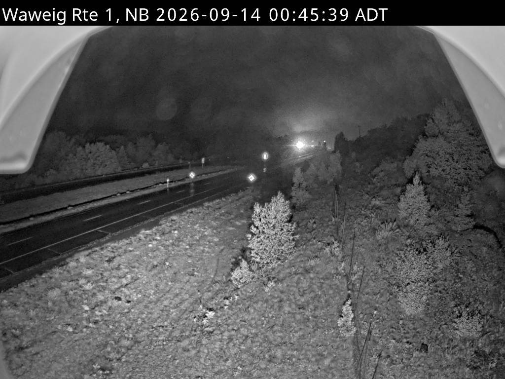 Web Cam image of Waweig (NB Highway 1)