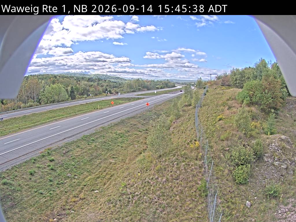 Web Cam image of Waweig (NB Highway 1)