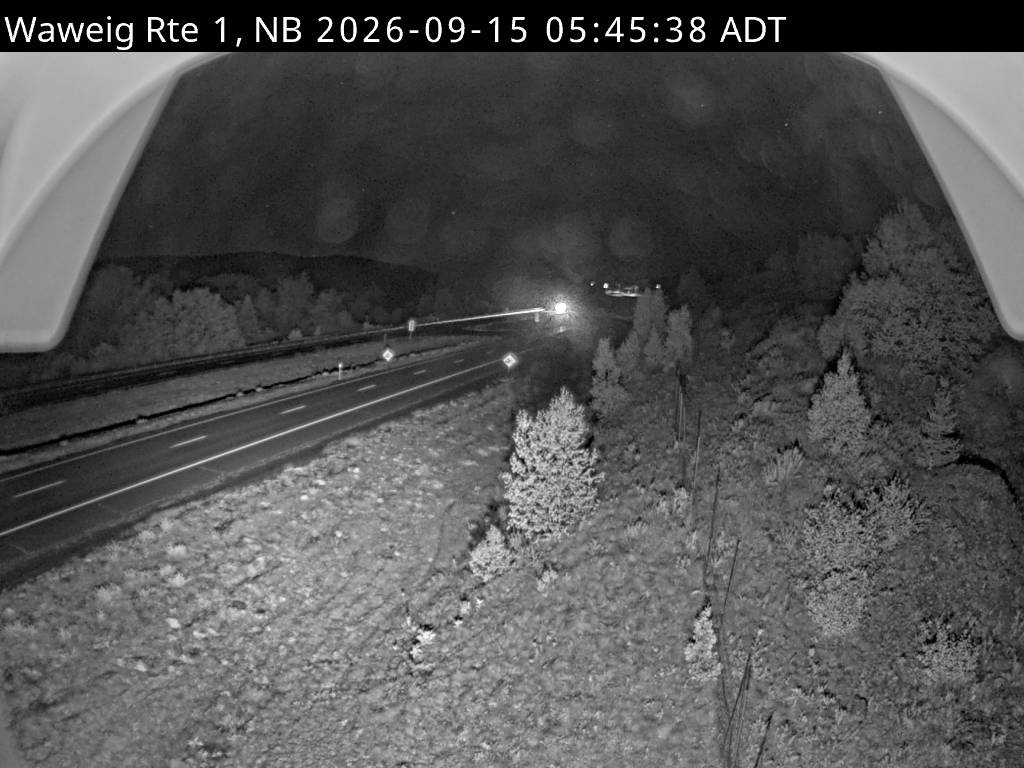 Web Cam image of Waweig (NB Highway 1)