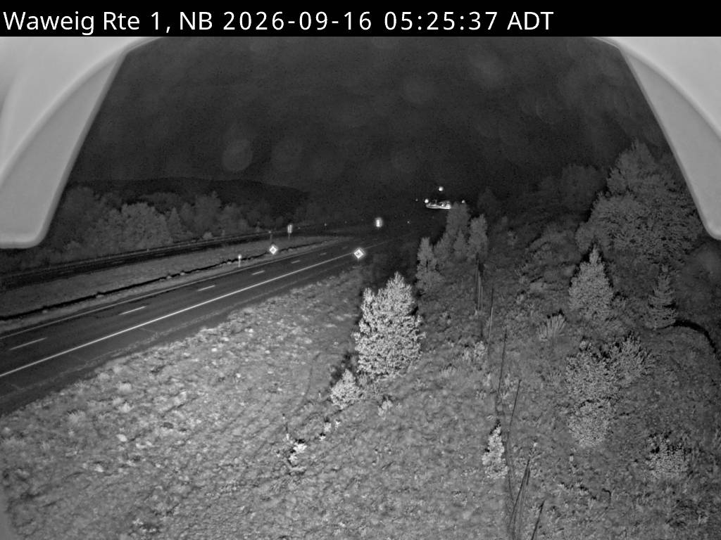 Web Cam image of Waweig (NB Highway 1)