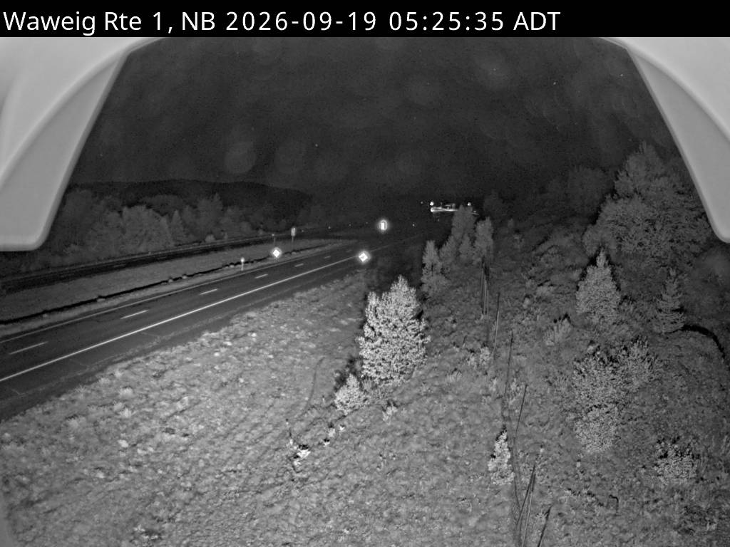 Web Cam image of Waweig (NB Highway 1)