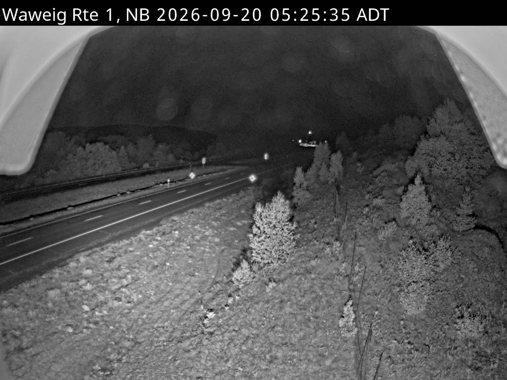Web Cam image of Waweig (NB Highway 1)